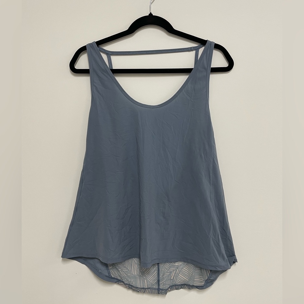 lululemon athletica Light Slate Blue Tank Top